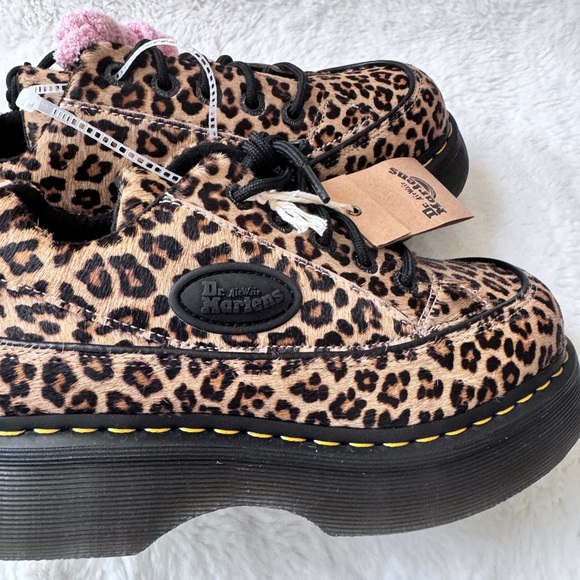 Dr. Martens Leopard Print Ankle Boots - Picture 5 of 8